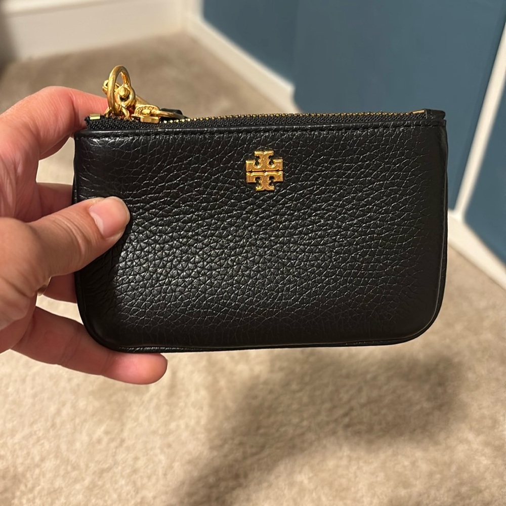 Tory Burch Britten Zip Card Case
